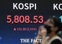  코스피, 사상 최초 '5800선 돌파'…하이닉스 6% ↑ [TF사진관]