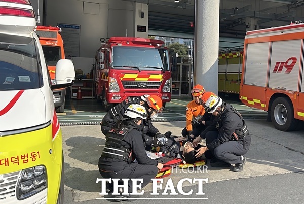 대전소방본부가 올해에도 펌뷸런스 출동체계를 상시 가동한다. /대전소방본부
