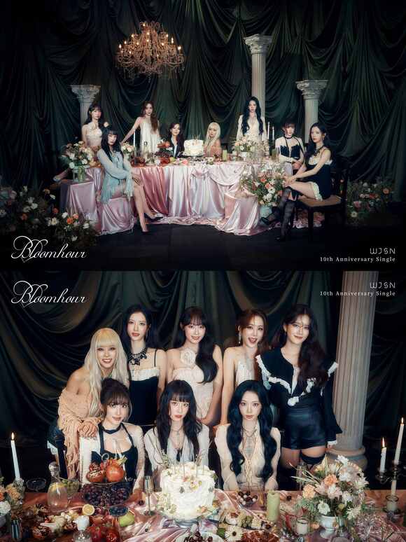 우주소녀의 10주년 기념 싱글에는 타이틀곡 'Bloom hour'를 포함해 총 2곡이 수록된다./스타쉽엔터테인먼트