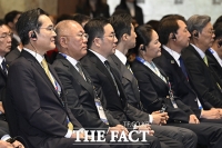  룰라 대통령 발언 듣는 주요 기업 총수들 [포토]