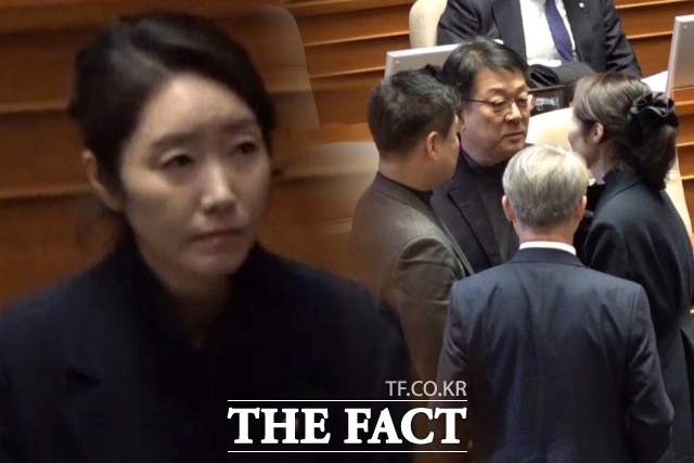 공천헌금 1억원 수수 혐의로 구속영장이 청구된 무소속 강선우 의원에 대한 체포동의안이 24일 국회 본회의에서 가결됐다. /국회=김민지 기자