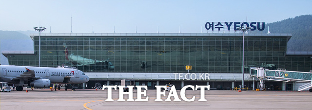 여수공항 전경. /여수시