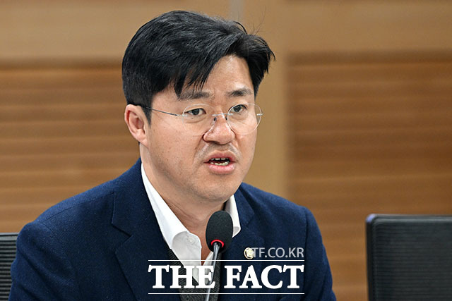 개최사 하는 박상혁 더불어민주당 의원.