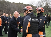  '무인소방로봇' 기증한 현대차…정의선 회장 
