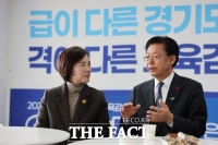  대전 맹수석·수원 유은혜 교육감 예비후보, 교육 정책 회동
