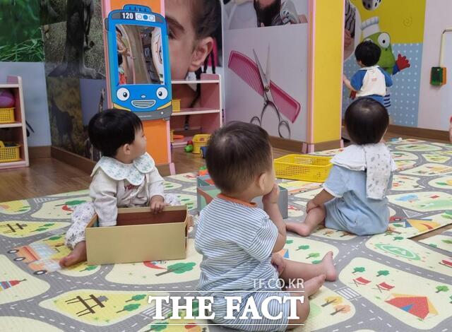 어린이집 유아 모습 /광주시 남구
