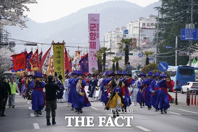 지난해 진해군항제 모습 /창원시