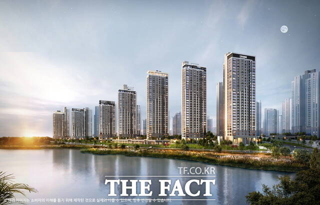 천안 현대아이파크 시티 5·6 단지 투시도. /HDC현대산업개발