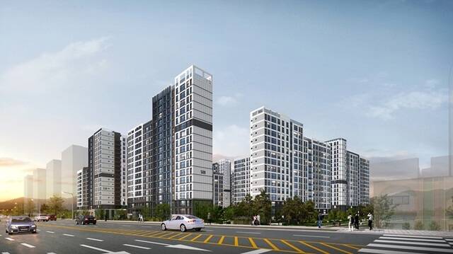 지난해 LH 공공분양 최초 당첨자 1만7828명 중 청년은 1만605명으로 당첨자의 59%를 차지했다. 사진은 고양창릉 S-5블록 투시도. /LH