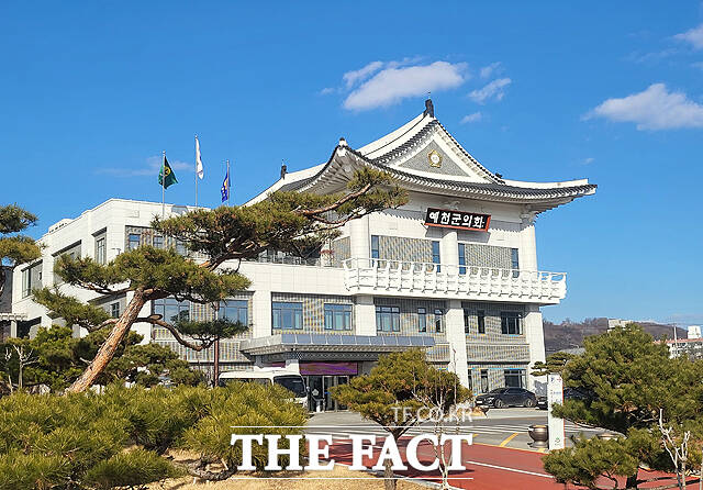 예천군의회 전경. /김성권 기자