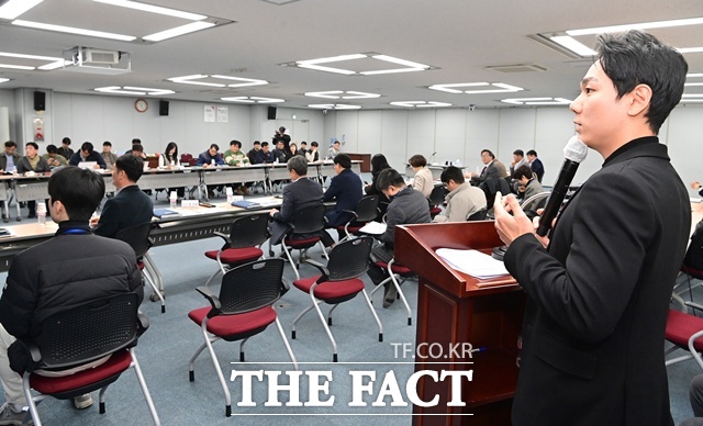 경남 진주시가 3일 '위성데이터 행정 활용 플랫폼 개발사업' 중간 보고회를 개최했다. /진주시