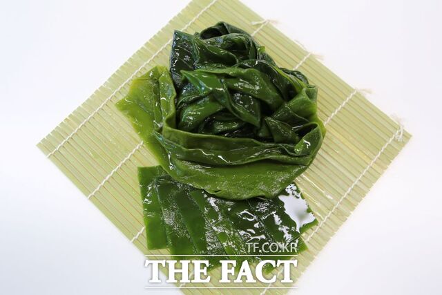친환경 수산물 국내 인증을 받은 완도 다시마. /완도군