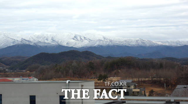 3일 오전 영주시 소백산 정상에 화려한 상고대가 피어올라 또다른 풍경을 연출하고 있다. /김성권 기자