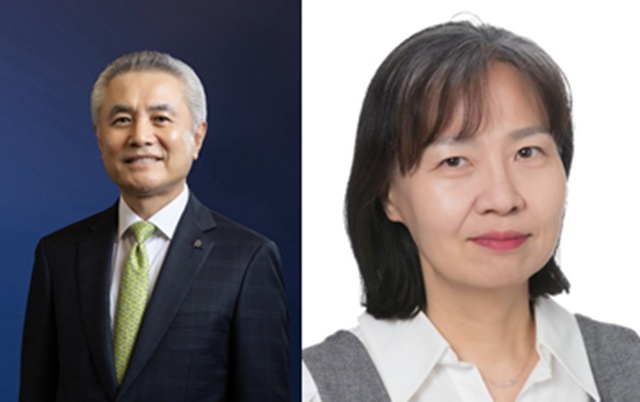 신한금융지주 이사회가 사외이사 및 감사위원 후보 추천위원회를 열고 박종복 후보자(왼쪽)와 임승연 후보자를 신규 사외이사 후보로 추천했다. /신한금융지주