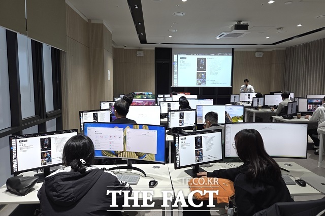 콘텐츠 인력 양성 교육 현장. /한국만화영상진흥원