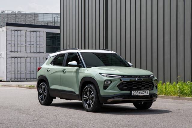 제너럴모터스(GM) 스포츠유틸리티차량(SUV) '트레일블레이저'의 부분변경 모델 '더 뉴 트레일블레이저'. /GM 한국사업장