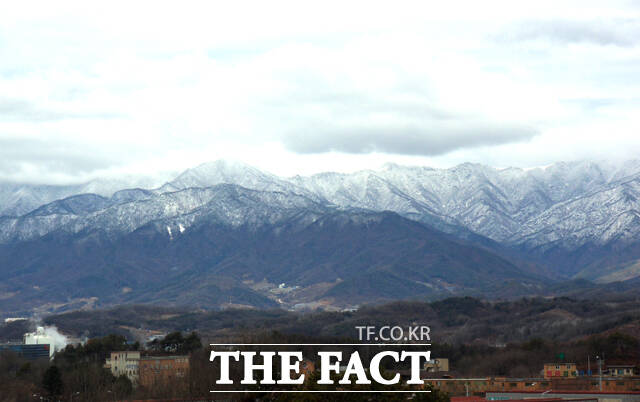 3일 오전 영주시 소백산 정상에 화려한 상고대가 피어올라 또다른 풍경을 연출하고 있다. /김성권 기자