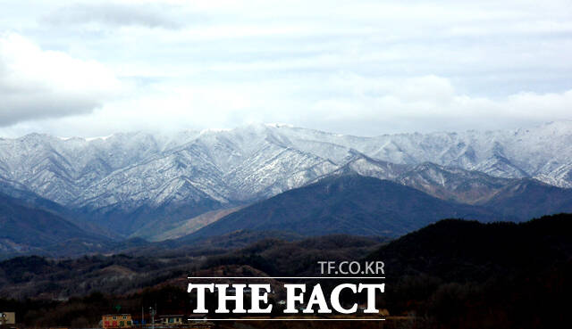 3일 오전 영주시 소백산 정상에 화려한 상고대가 피어올라 또다른 풍경을 연출하고 있다. /김성권 기자