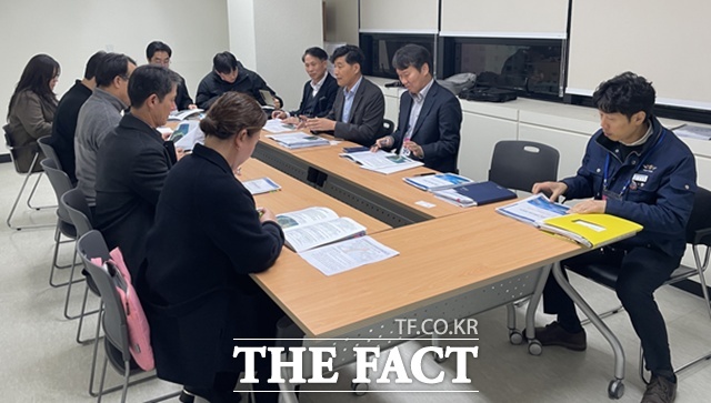 남해군이 해양수산부를 방문, 창선면 수산자원보호구역 해제를 논의했다. /남해군