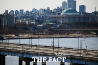  청와대 향한 장동혁 지도부…마포대교 위 '빼곡한 행렬' [TF사진관]