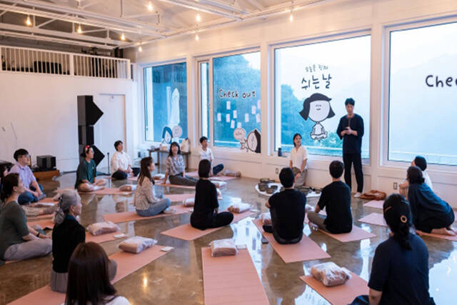 청년자립마을 운영모습. /예천군