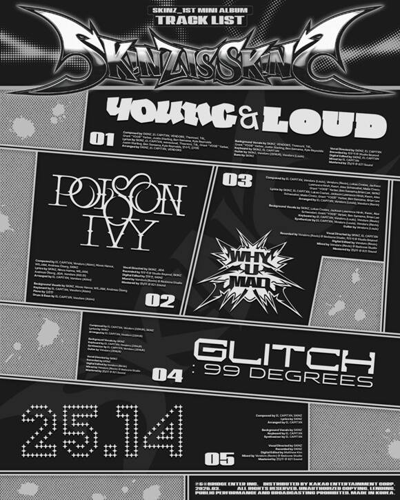 버추얼 보이그룹 스킨즈가 오는 11일 첫 번째 미니앨범 'SKINZ IS SKINZ'로 돌아온다. 지난해 선공개한 노래 'WHY U MAD'가 타이틀곡이다. /브릿지엔터