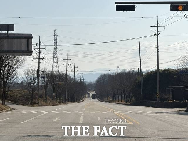 정읍시 북면~칠보 지방도 708호선 4차선 확·포장 예정지. /정읍시