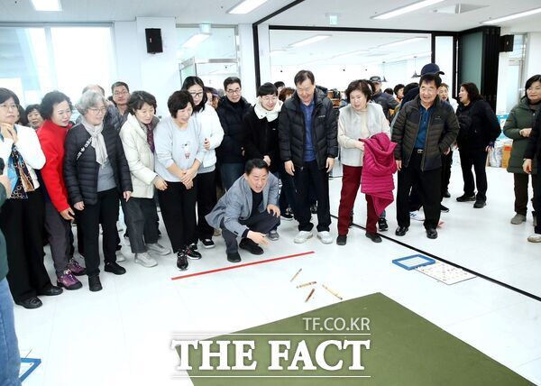 도마실 어울림플랫폼에서 열린 도마1동 정월대보름 행사 모습. /대전시 서구