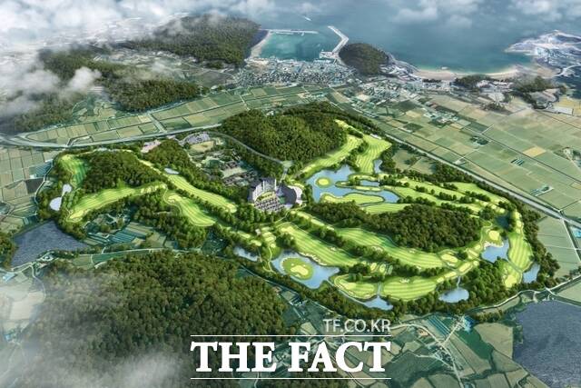 부안군 격포 대규모 관광개발 사업 조감도. /부안군