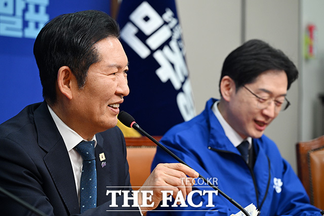 경남도지사 후보로 단수공천된 김경수 지방시대위원회 위원장.