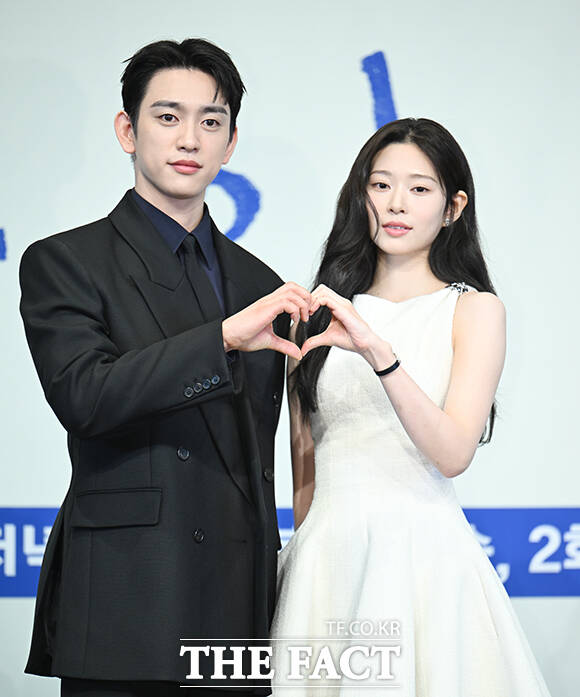 배우 박진영과 김민주, 김윤진 감독(왼쪽부터).