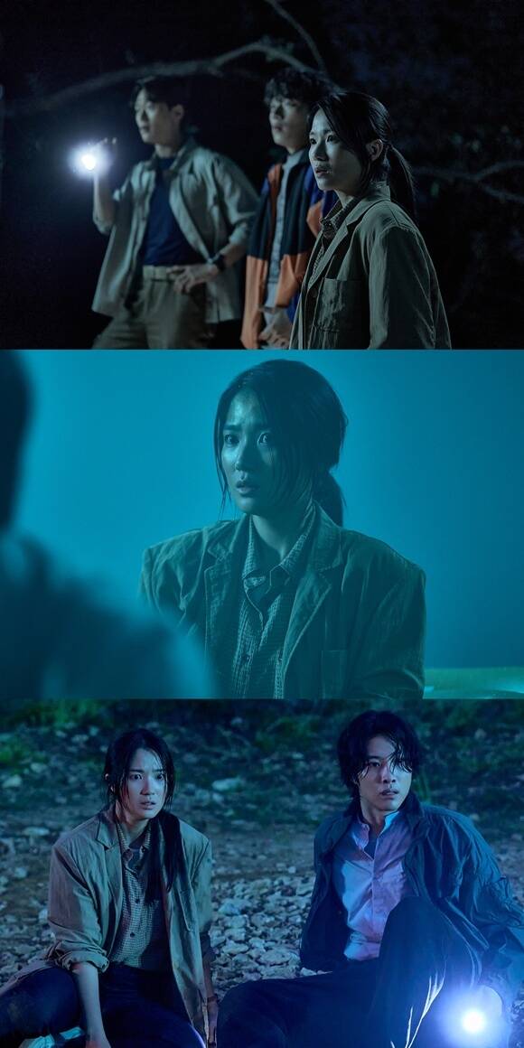 배우 김혜윤과 이종원의 첫 호러 영화 살목지가 4월 개봉을 앞두고 있다. /㈜쇼박스