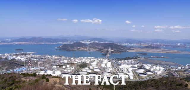 여수국가산단 전경. /여수시