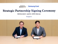  삼성카드, 메리어트 인터내셔널과 업무 협약