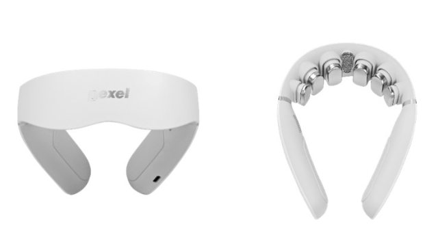 SM벡셀 배터리사업부문은 최근 일상생활 속 목과 어깨 부위의 피로를 효과적으로 풀어줄 소형 헬스케어 가전 '딥릴렉스 넥 마사지기'를 출시했다. /SM벡셀