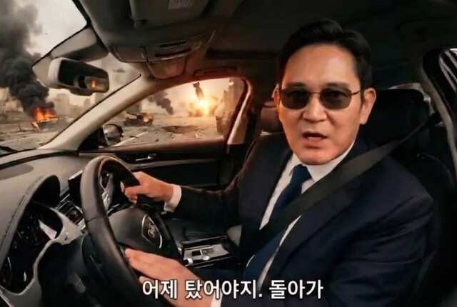 급락했던 삼성전자 주가가 10%대 급반등하자 저가매수에 나서지 않은 것을 후회하는 누리꾼들은 이재용 삼성전자 회장의 '총수 밈'을 공유했다. /온라인 커뮤니티