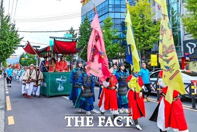 함안 아라가야문화제 아라가야 행렬 모습 /함안군