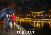  대전시, 우암사적공원 야간경관조명 '점등'