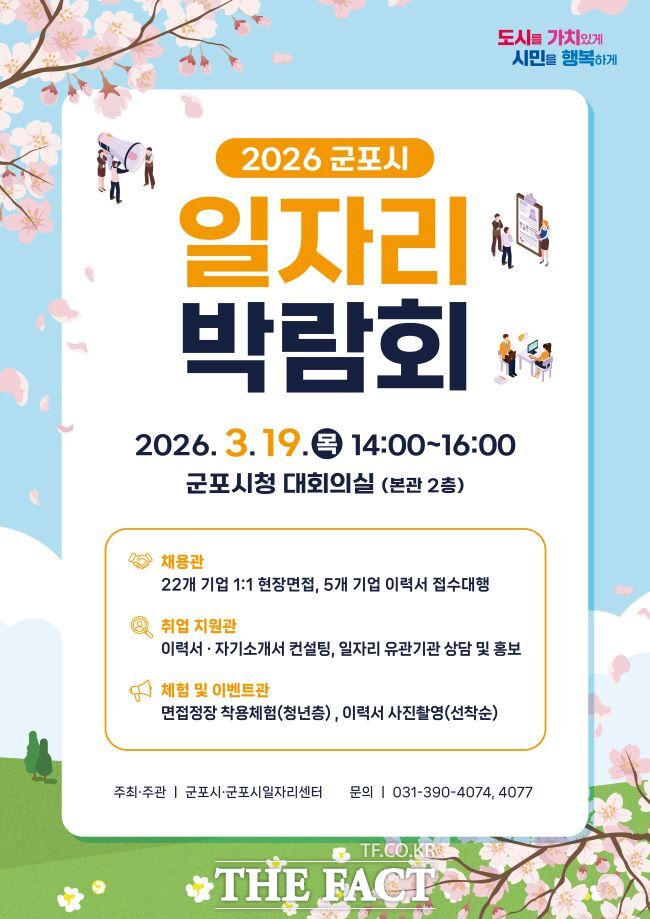 2026 일자리 박람회 홍보물. /군포시