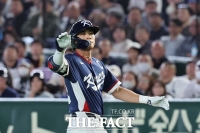  [WBC 한일전 속보] 이정후 선제 적시타~문보경 2타점 2루타, 한국 1회 3득점