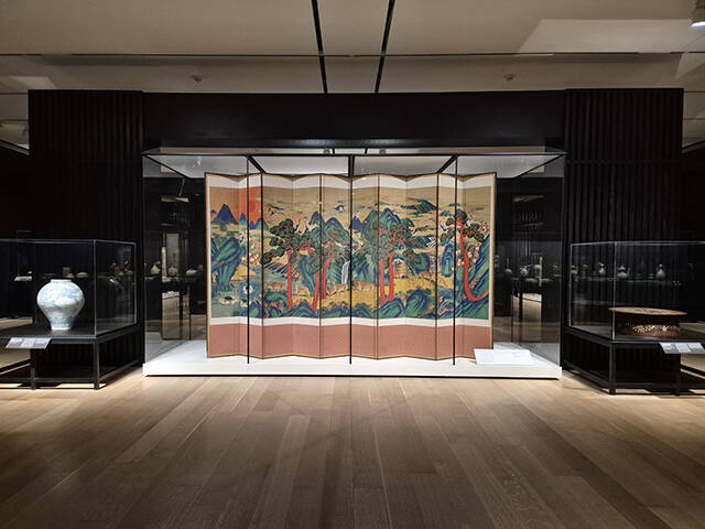 십장생도. /국립중앙박물관