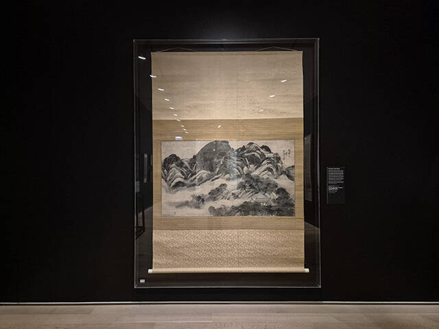 인왕제색도의 모습. /국립중앙박물관