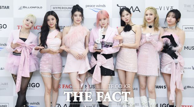 케플러가 오는 3월 31일 새 앨범 'CRACK CODE'를 발매한다. 사진은 '2024 TMA' 참석 당시 모습. /더팩트 DB