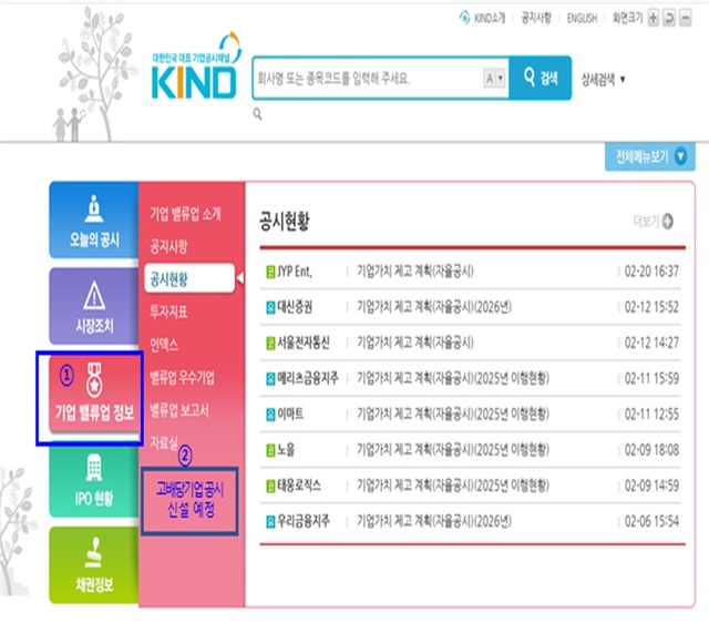 고배당기업에서 받은 배당소득에 대해 분리과세를 적용받으려면 종합소득세 신고 시 분리과세 신청서를 반드시 제출해야한다. 고배당기업 공시 확인 방법. /국세청