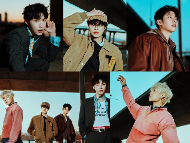 그룹 AB6IX가 세 번째 미니앨범 'SEVEN : CRIMSON HORIZON'의 콘셉트 포토를 순차공개했다./브랜뉴뮤직