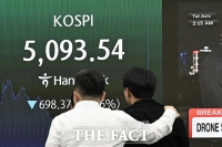  유가 100불·환율 1500선 '쇼크'…코스피, 5000선 위태 경고음