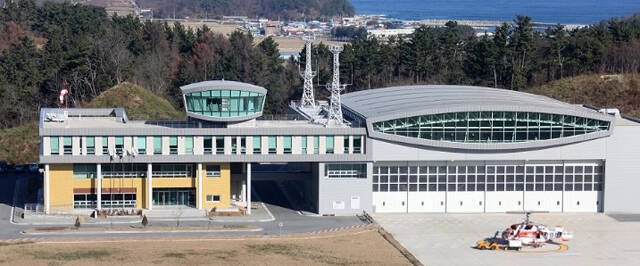 울진산림항공관리소 전경. /울진군
