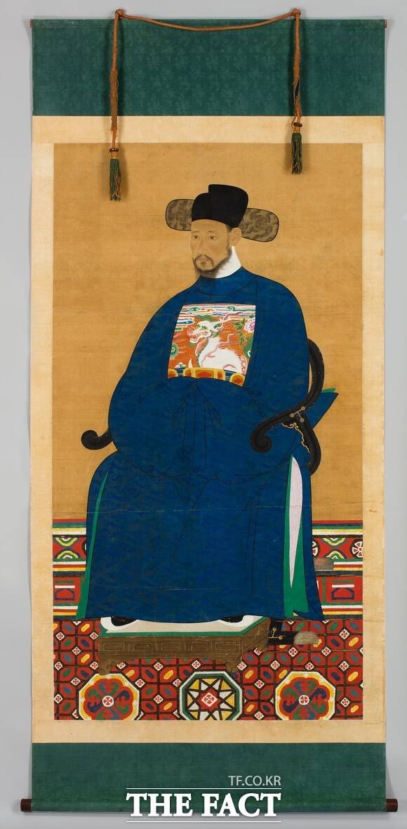 국가유산청이 보물로 지정 예고한 유효걸 초상. /충남도