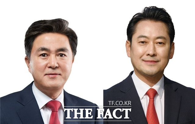 김태흠 충남도지사·장동혁 국민의힘 당대표. /더팩트 DB
