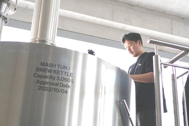 울릉브루어리 제조 공장. /울릉브루어리